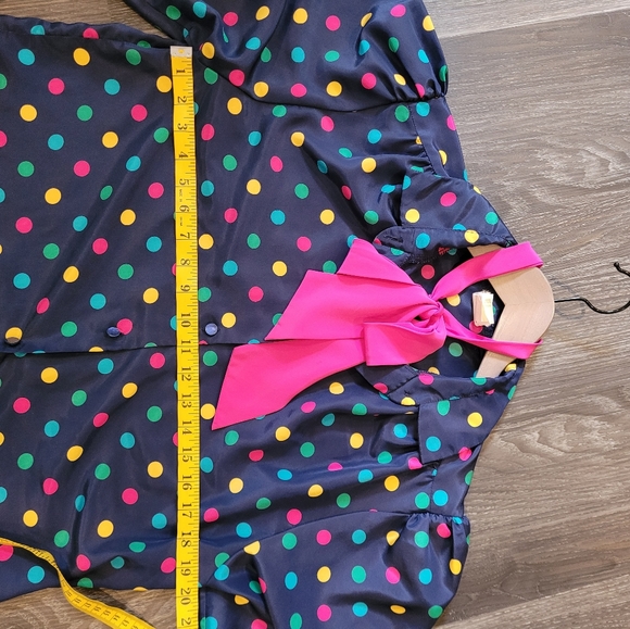 Vintage Blouse - Elite - made in Canada - size 14 (fits large) - Picture 8 of 8